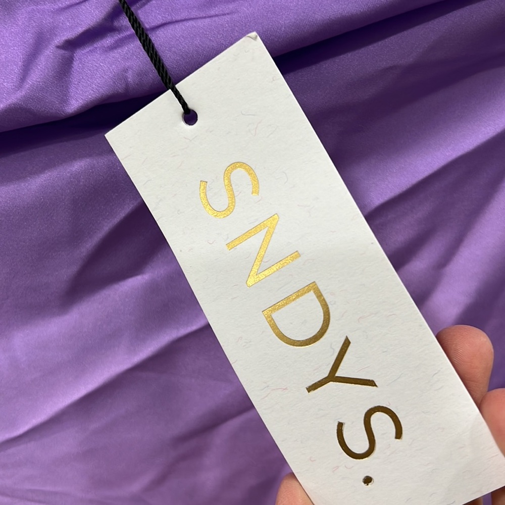 SNDYS Angel Dress in Purple Ombre - Picture 8 of 10